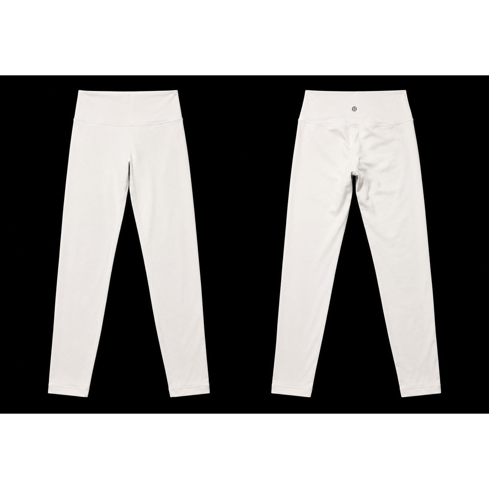Lululemon Wunder Under High Rise Tight Full-On Luxtreme 28" White Women's Size 8